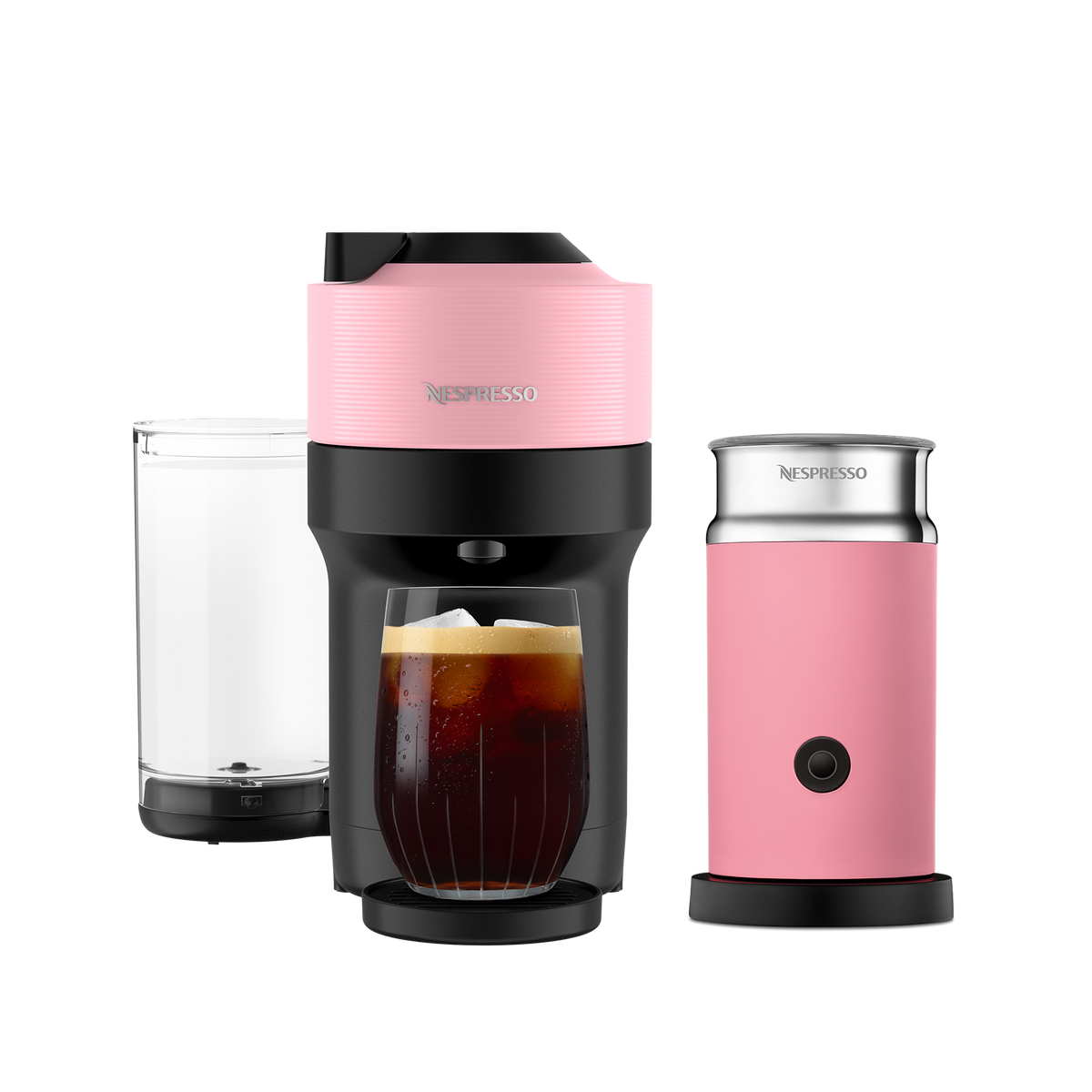 Vertuo Pop+ Candy Pink & Aeroccino Pink bundle — Vertuo Pop+ Candy Pink & Aeroccino Pink bundle U7