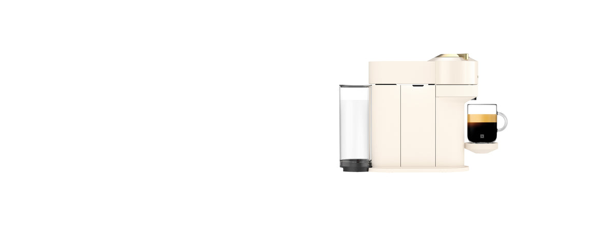 Vertuo Next Full White & Gold Bundle — Vertuo Next Full White & Gold Bundle T9