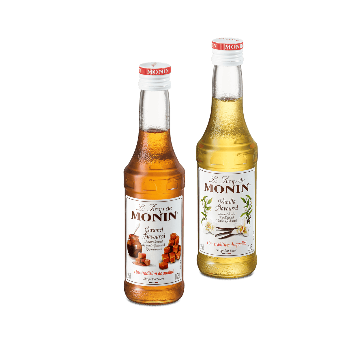 Monin® Syrup Kit - Vanilla & Caramel — Monin® Syrup Kit - Vanilla & Caramel W5